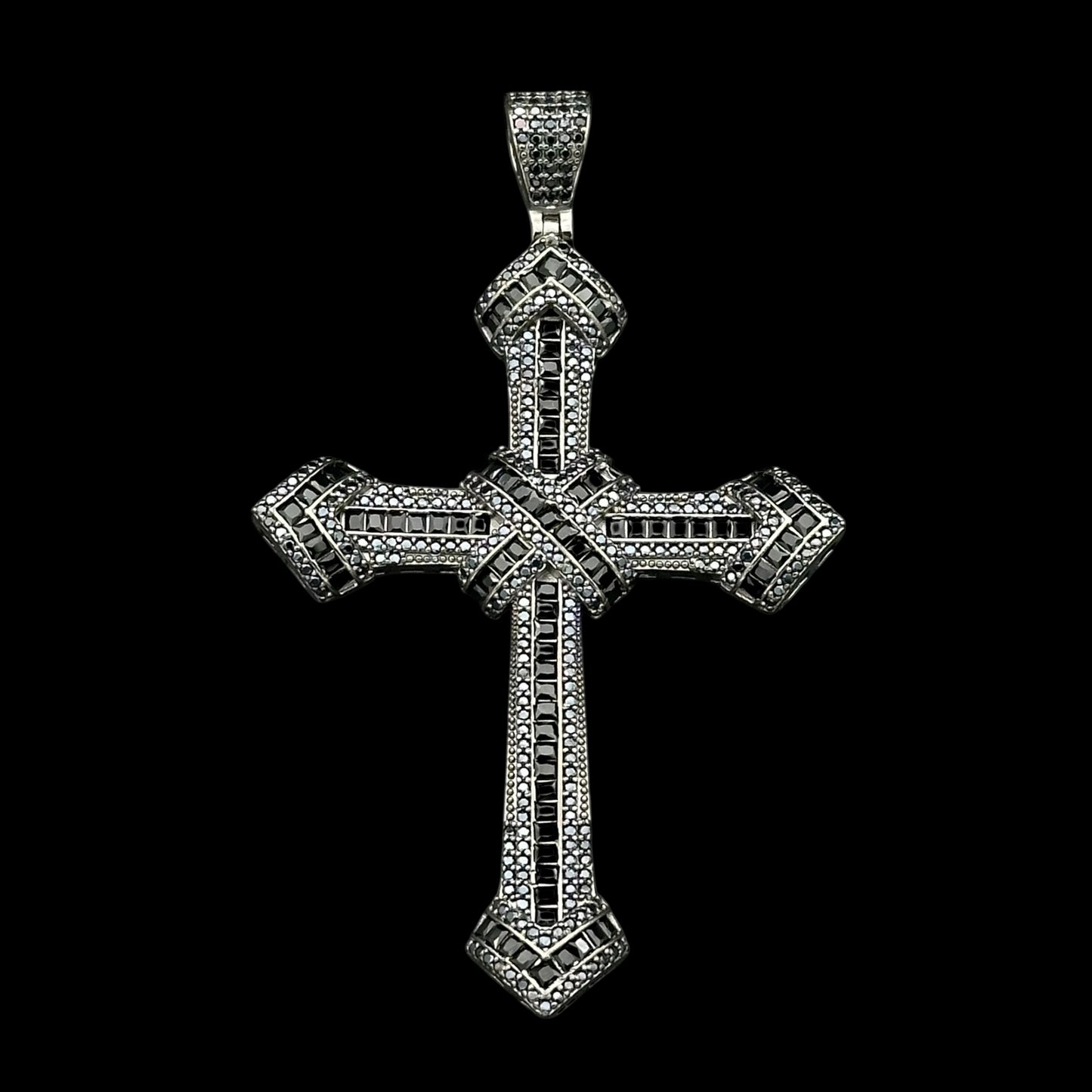 Pandantiv Sacred L Black Argint