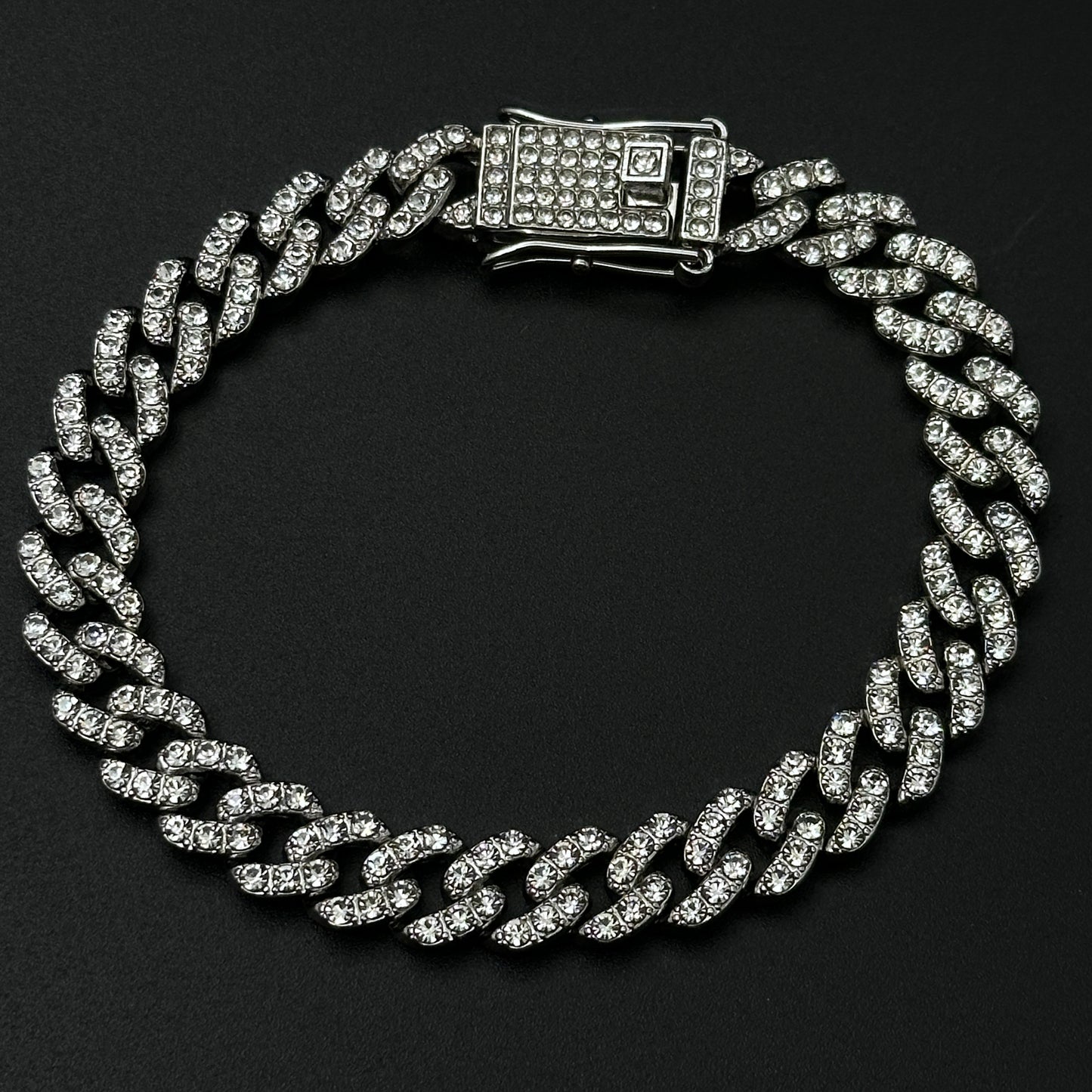 Brățară Cuban 7,5mm Silver