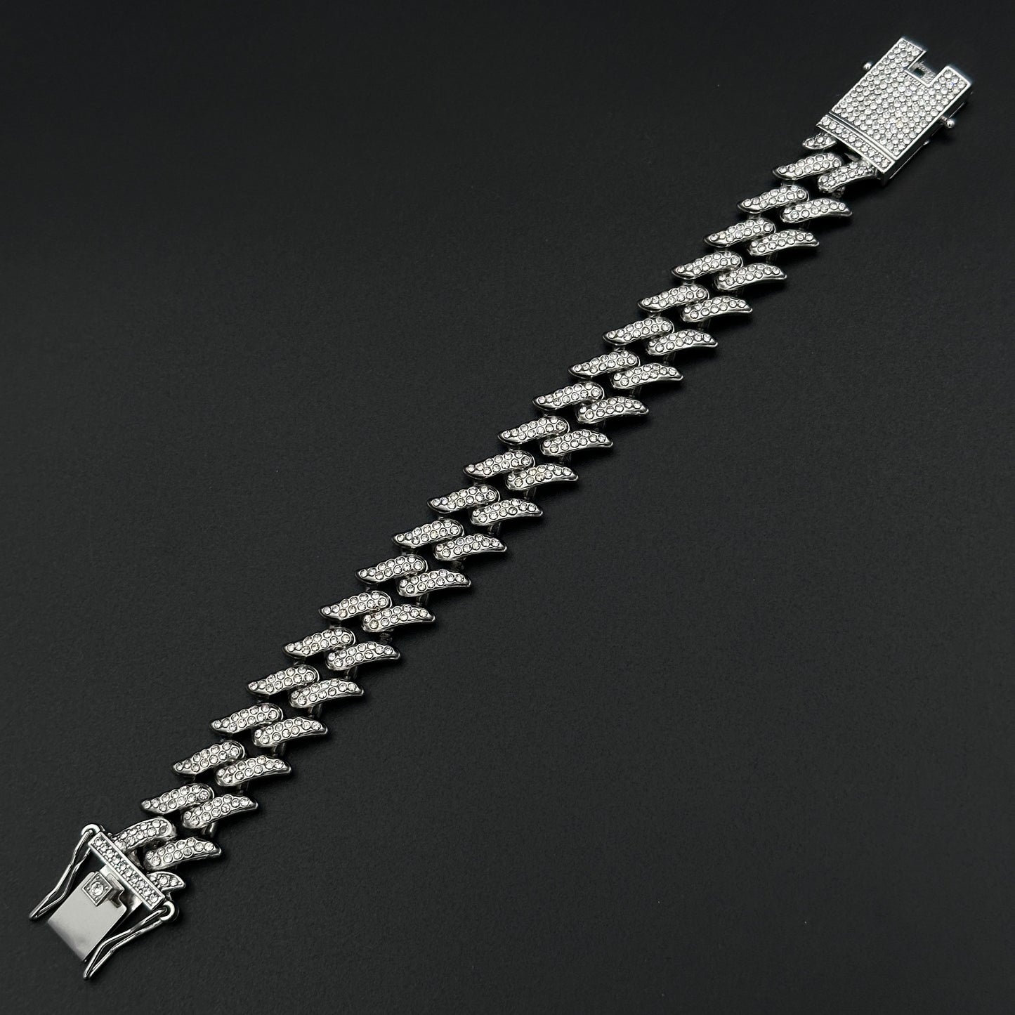 Brățară Cuban Rebel Silver