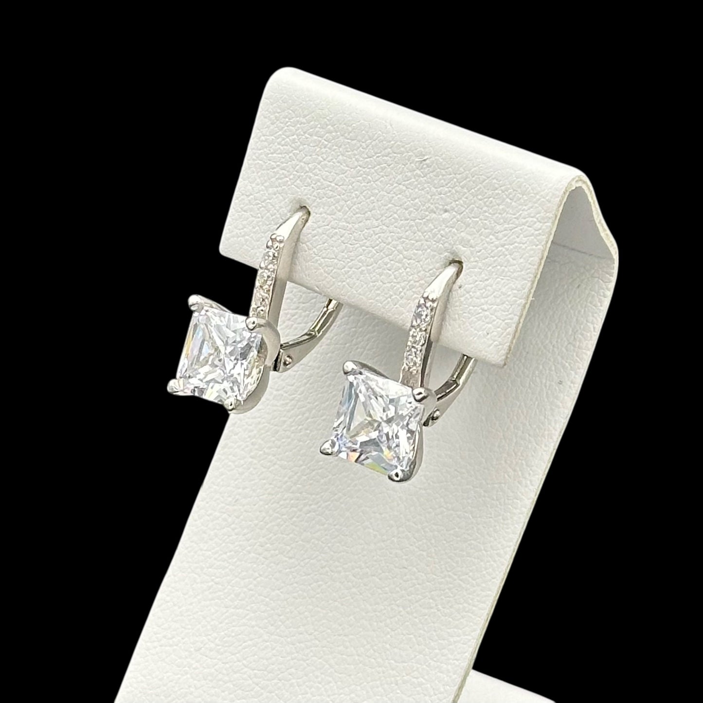 Cercei Square Argint