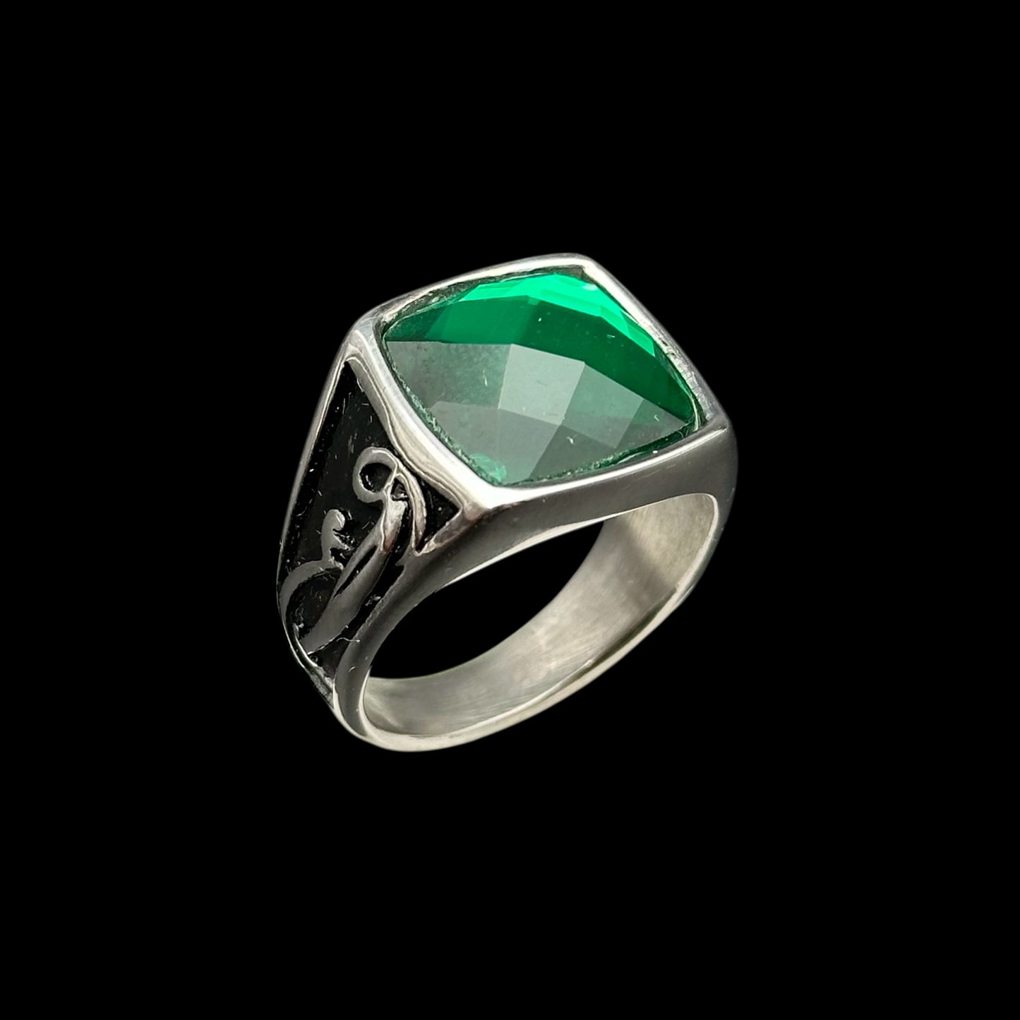 Inel Green Code INOX