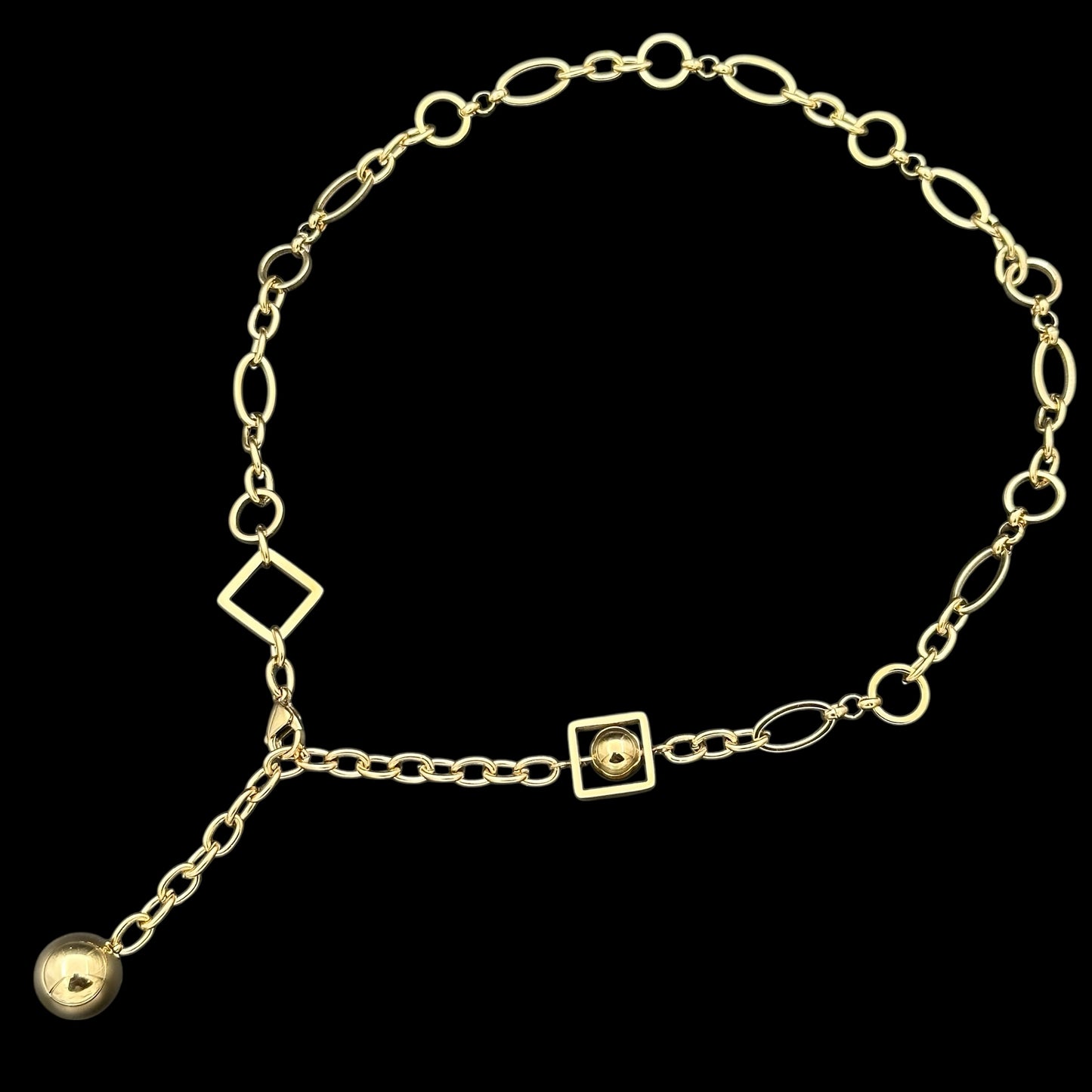 Colier Eclipse 2 Placat cu Aur 18K