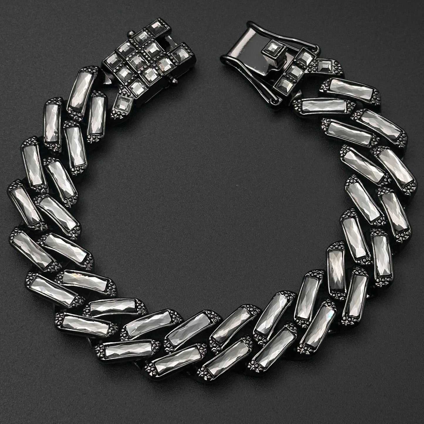 Brățară Cuban Elegance Black