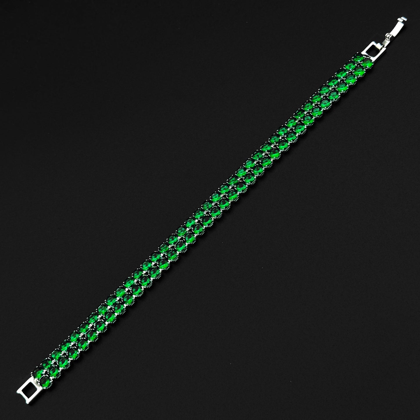 Brățară Tennis Double Green