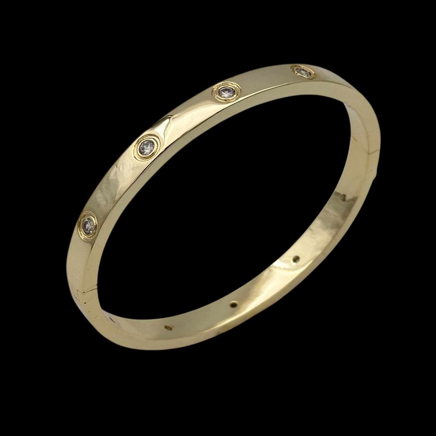 Brățară Fixă Love Placată cu Aur 18K