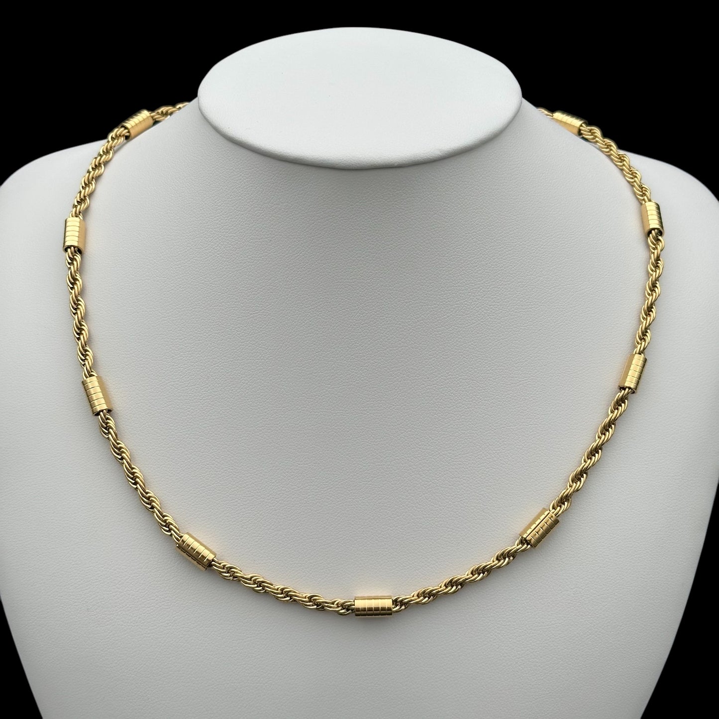 Colier Rope Urban Gold INOX