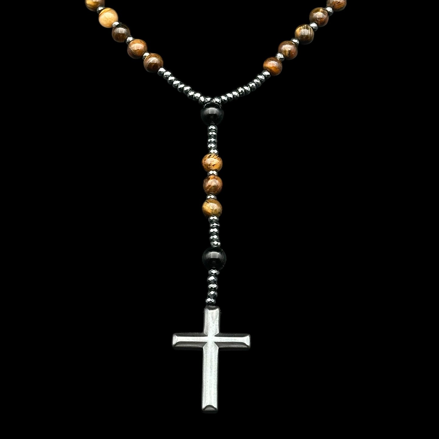 Colier Rosary Terra Cross