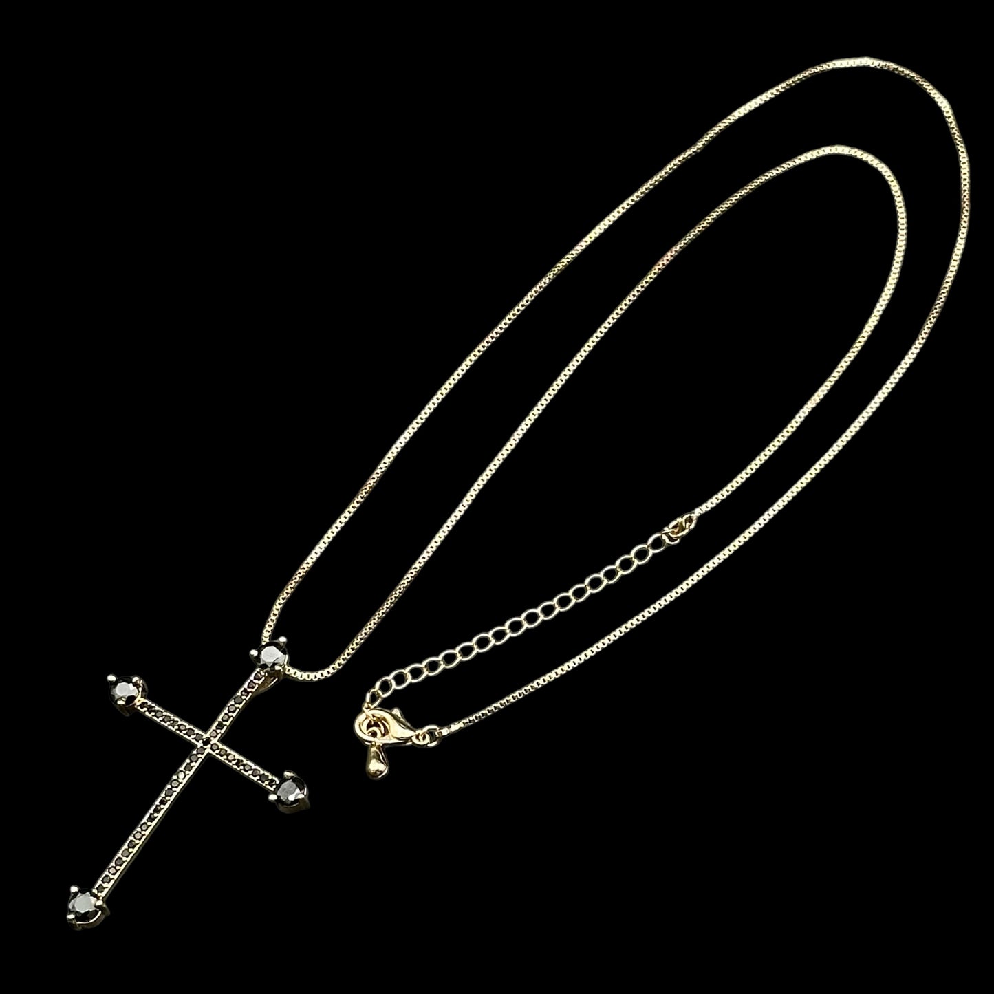 Colier INOX Midnight Cross