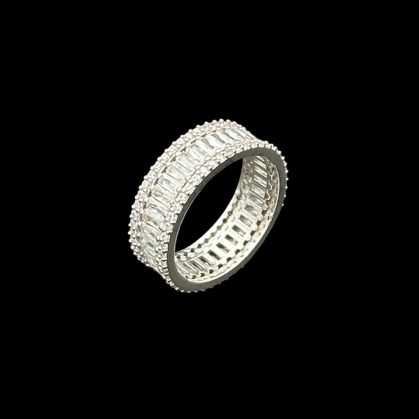 Inel Tennis Deluxe Argint