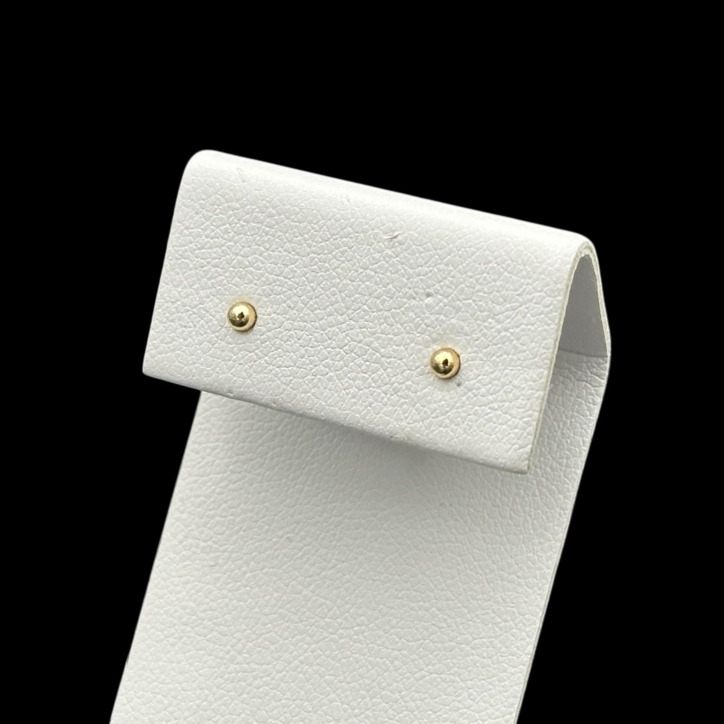 Cercei Golden Dot Placați cu Aur 18K
