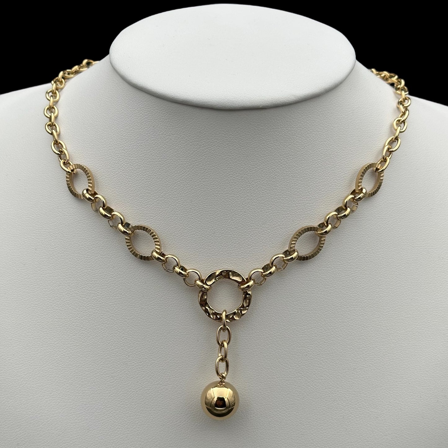 Colier Eclipse Placat cu Aur 18K