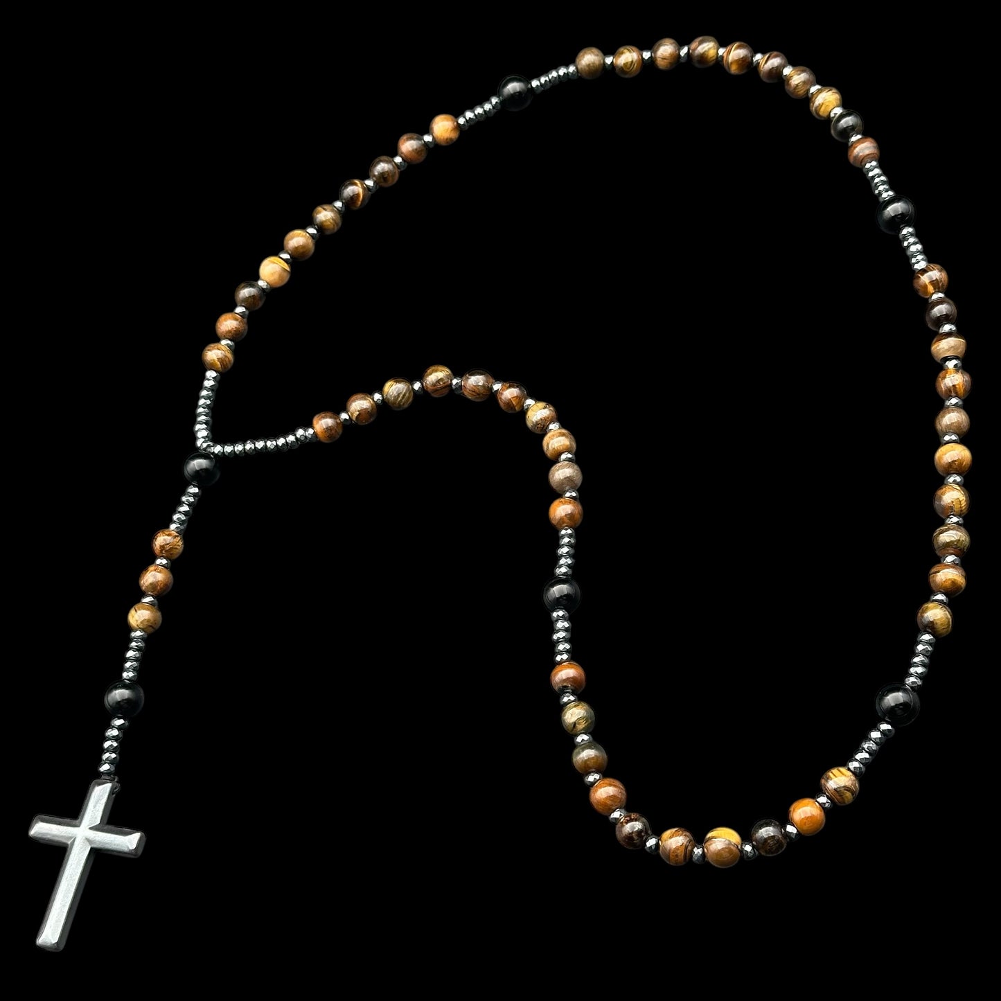 Colier Rosary Terra Cross