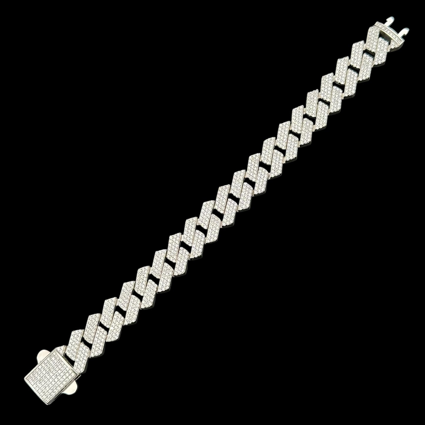 Bratara Cuban Special Argint