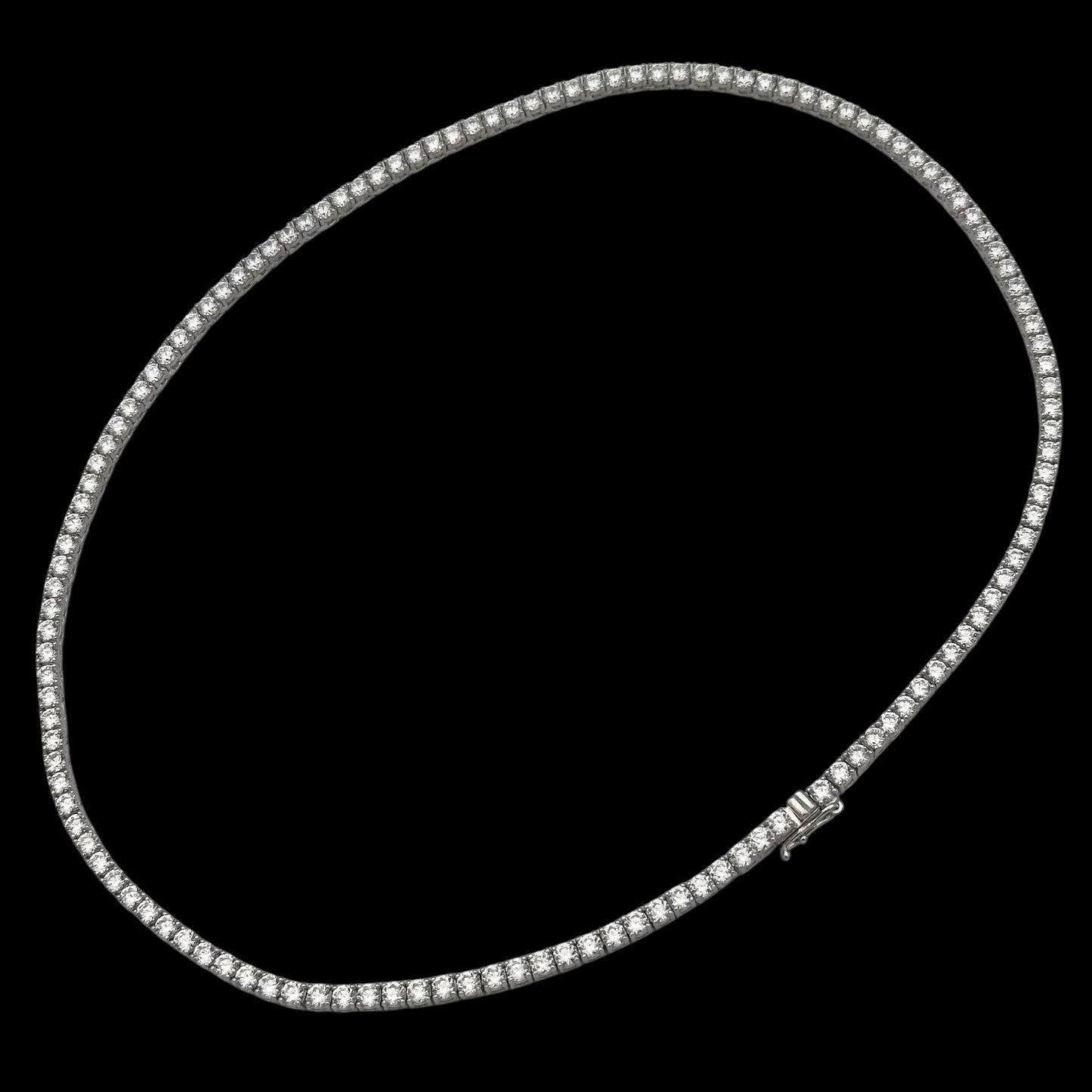 Colier Tennis 3mm Argint