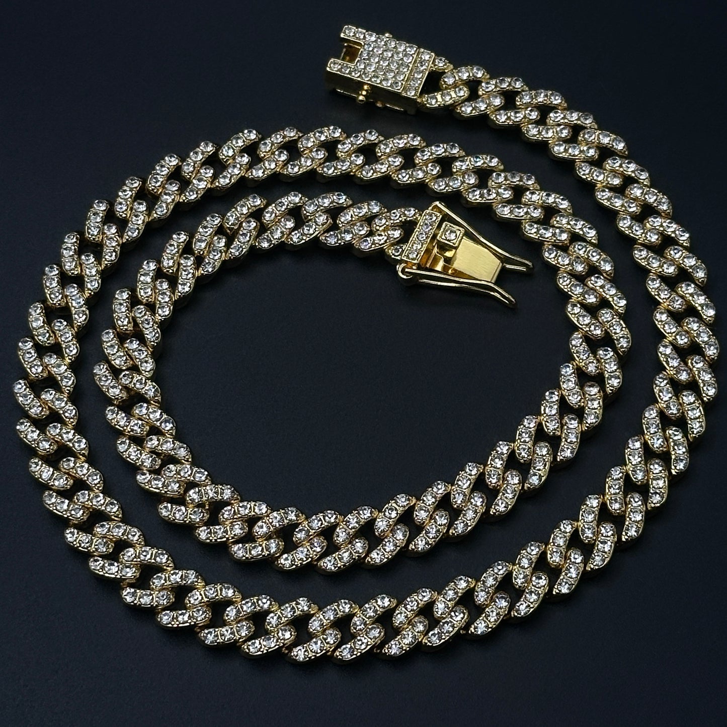 Colier Cuban 7,5mm Gold