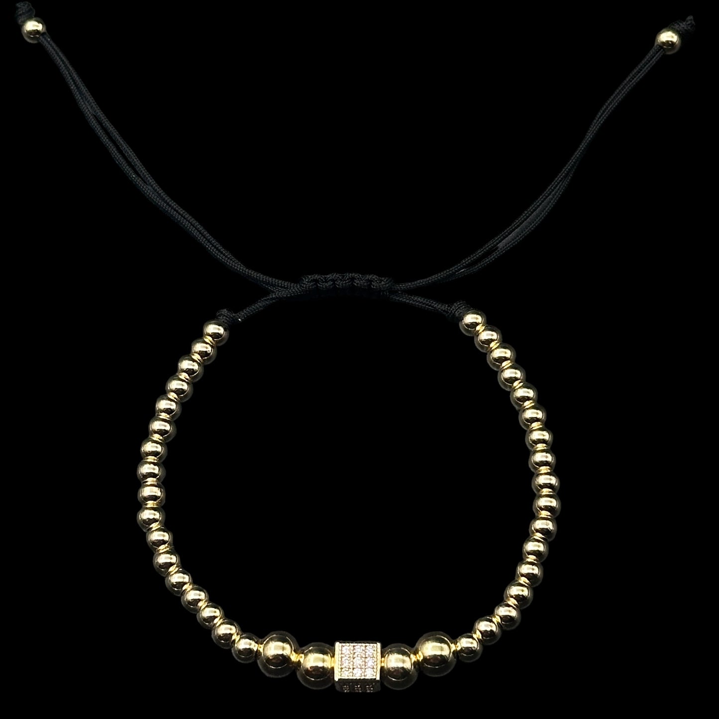 Brățară reglabilă Cube Gold
