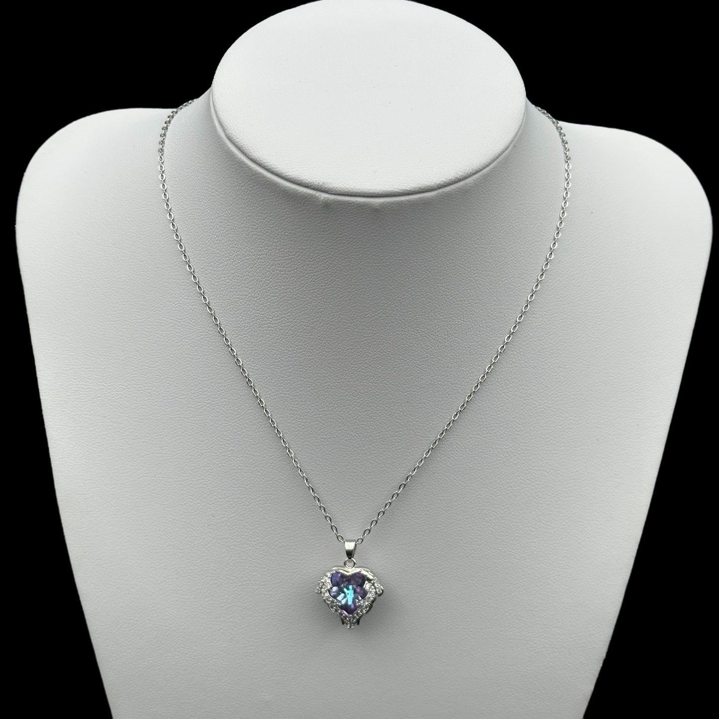 Colier cu pandantiv Mystic Silver