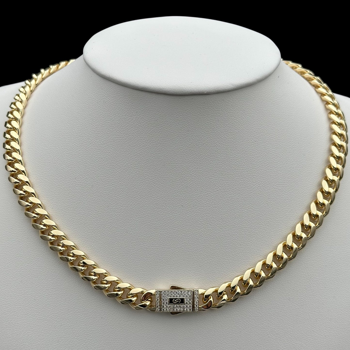 Colier Cuban Miami Placat cu Aur 18K