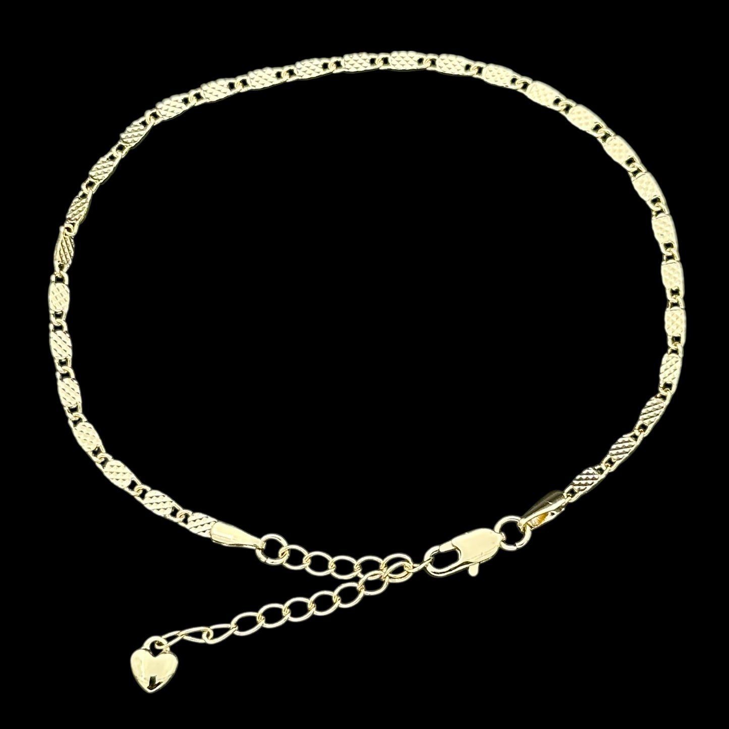 Brățară de picior Regal Link Placată cu Aur 18K