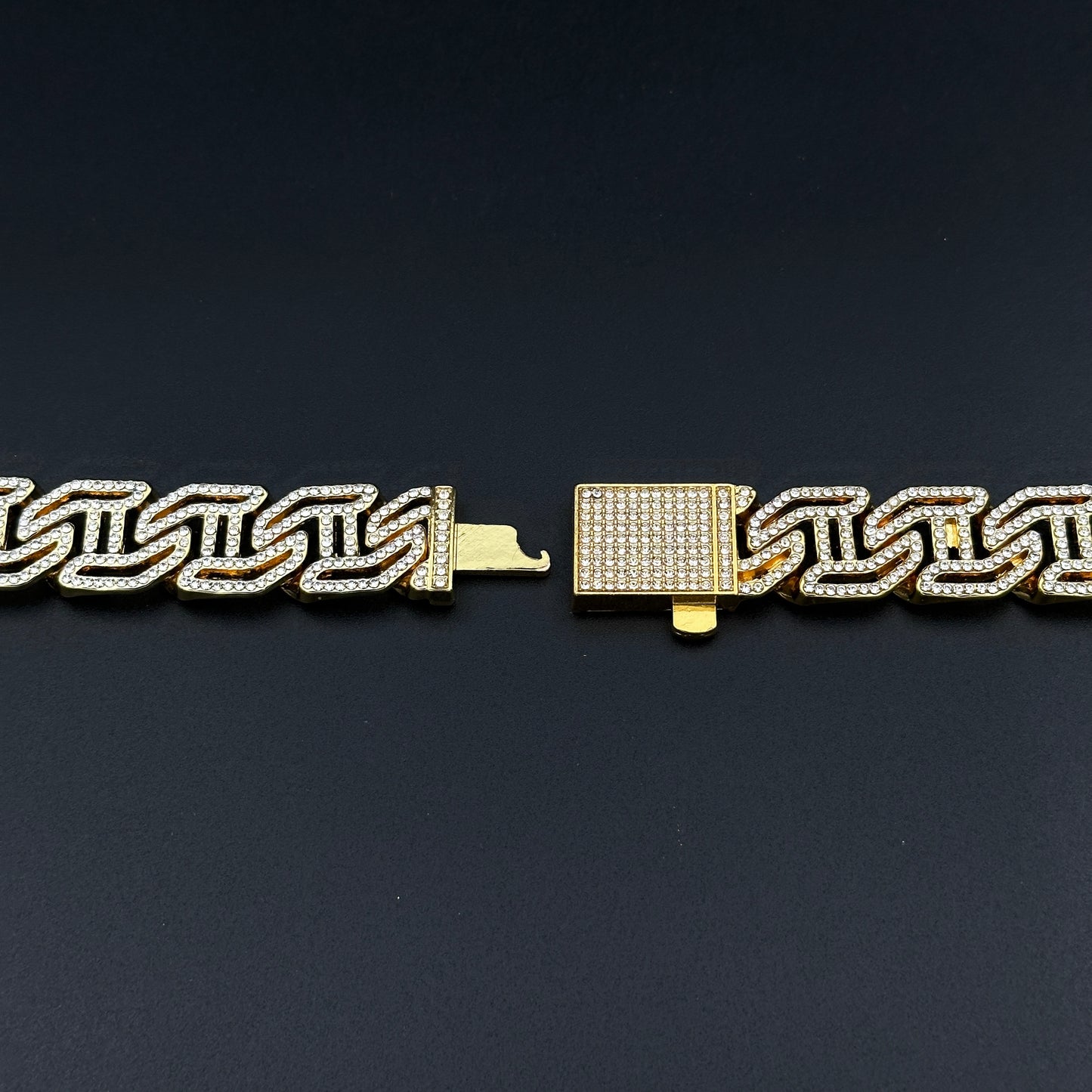 Colier Cuban Havana Gold