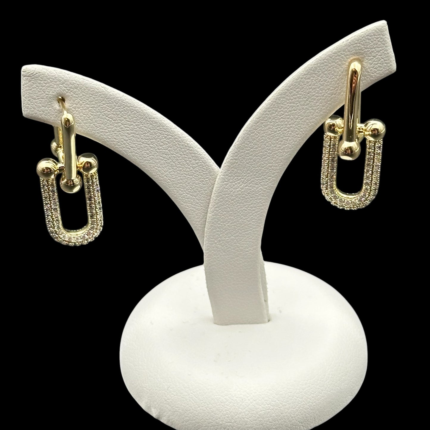 Cercei Legacy Placați cu Aur 18K