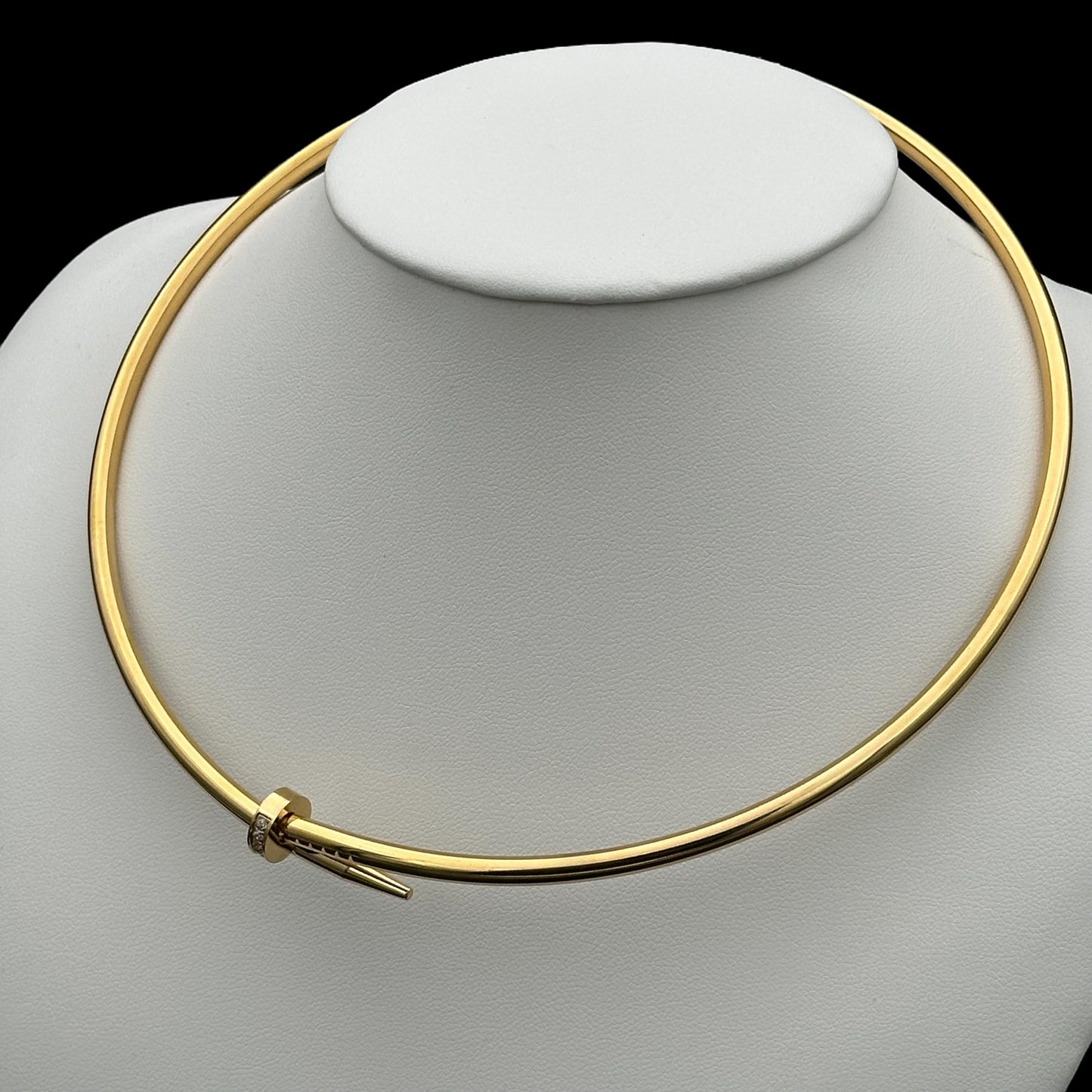 Colier Fix Nail Gold INOX