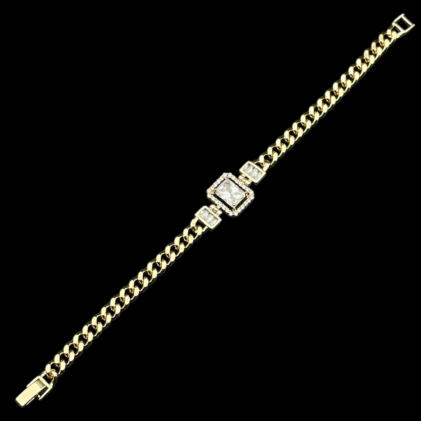 Brățară Tennis Diamond Placată cu Aur 18K