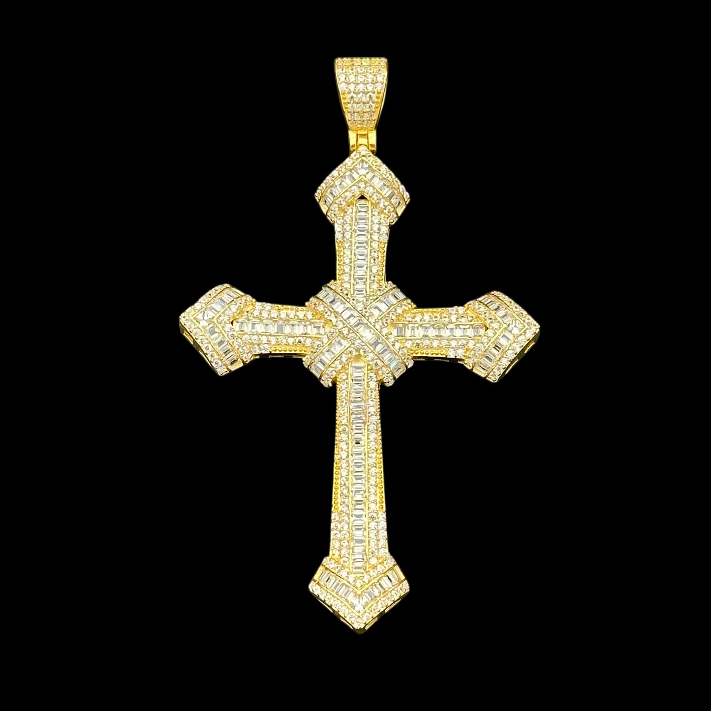 Pandantiv Sacred L Argint Placat cu Aur 14K