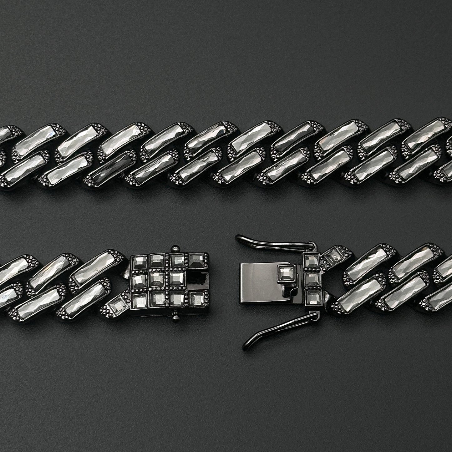 Brățară Cuban Elegance Black