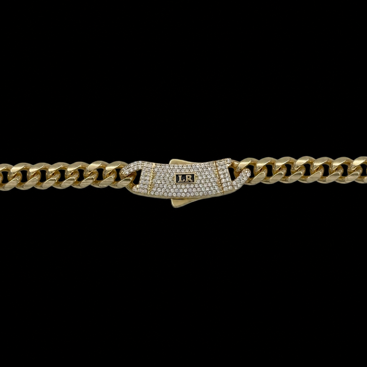 Colier Cuban Ladryn Placat cu Aur 18K
