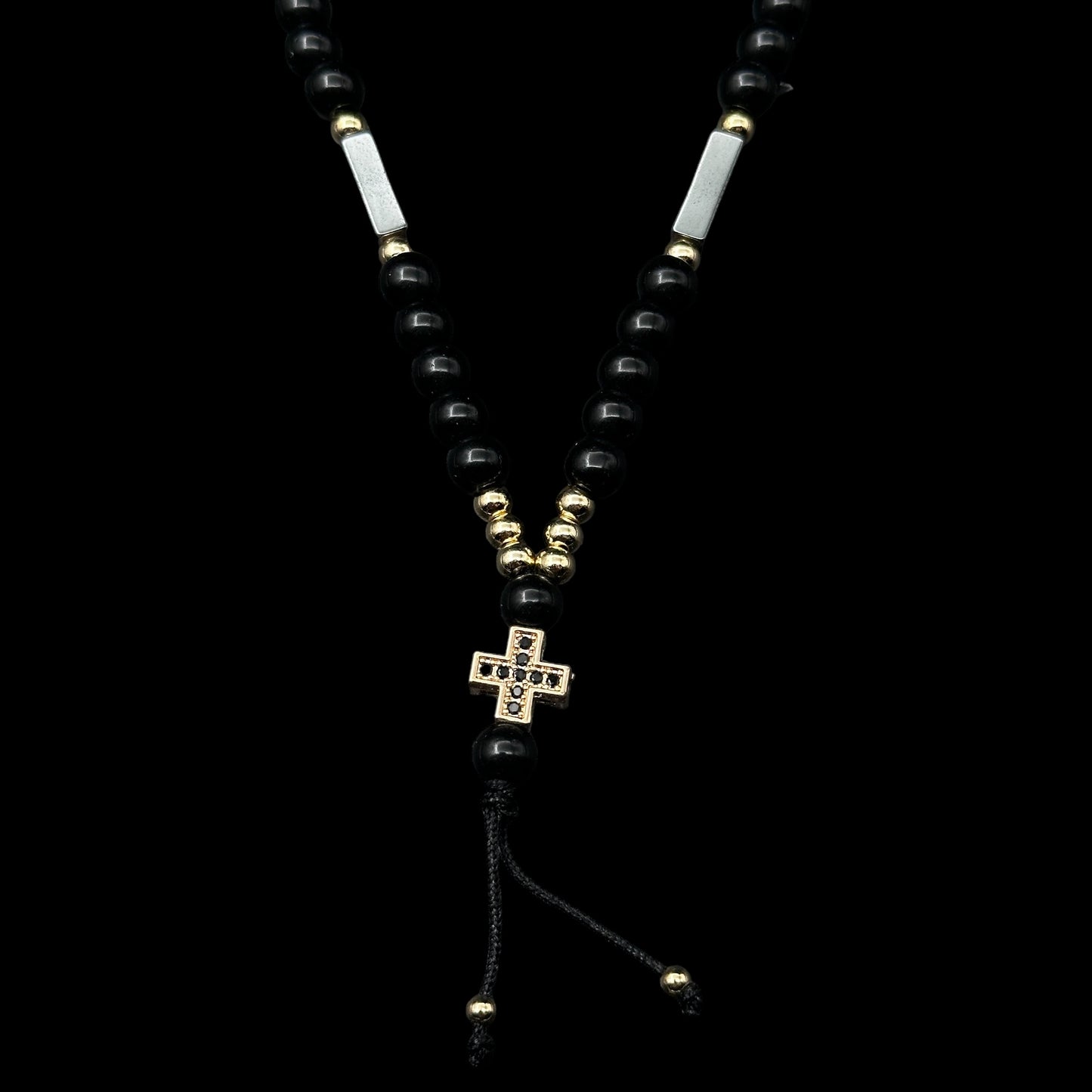 Colier Rosary 55cm Church INOX