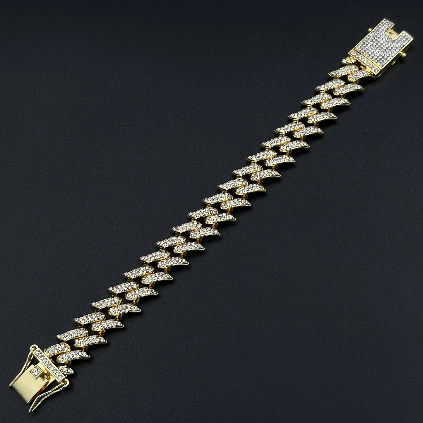 Brățară Cuban Rebel Gold