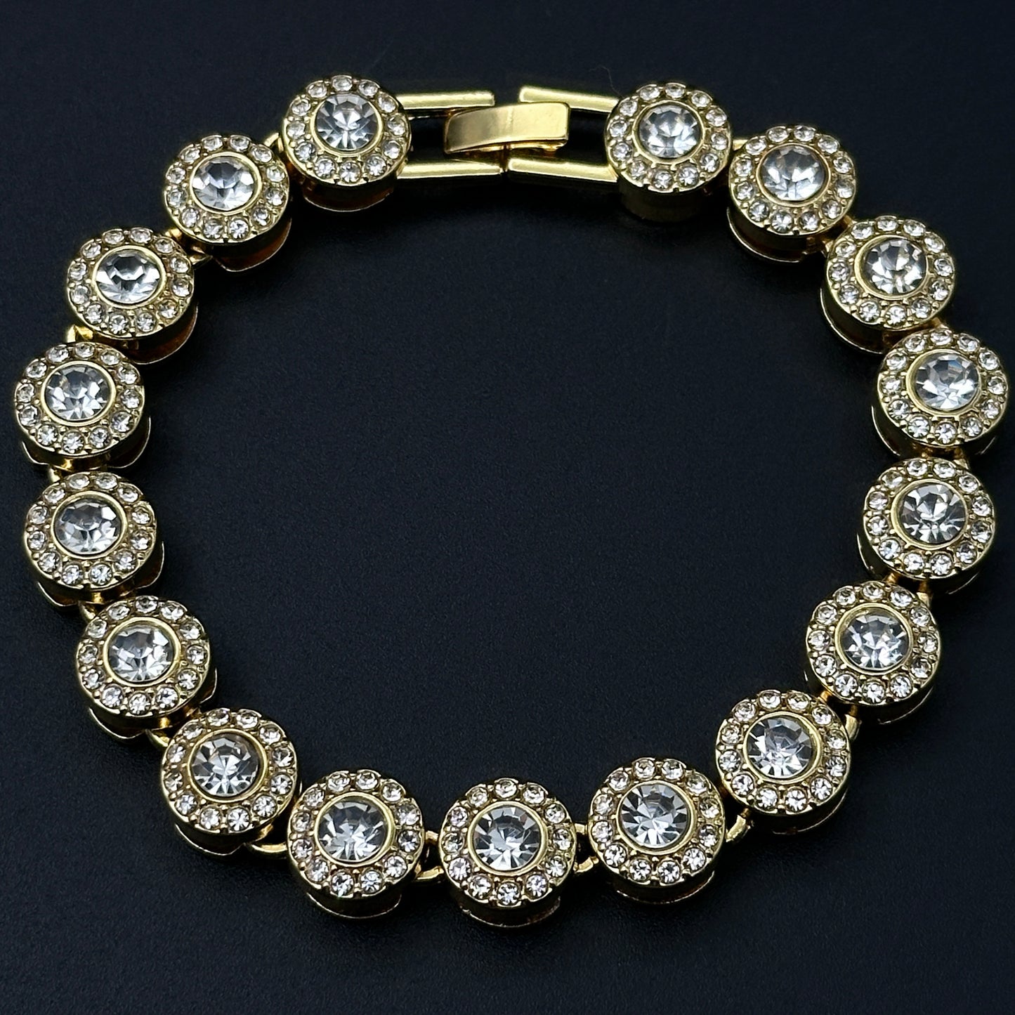 Brățară Tennis Eternity Gold