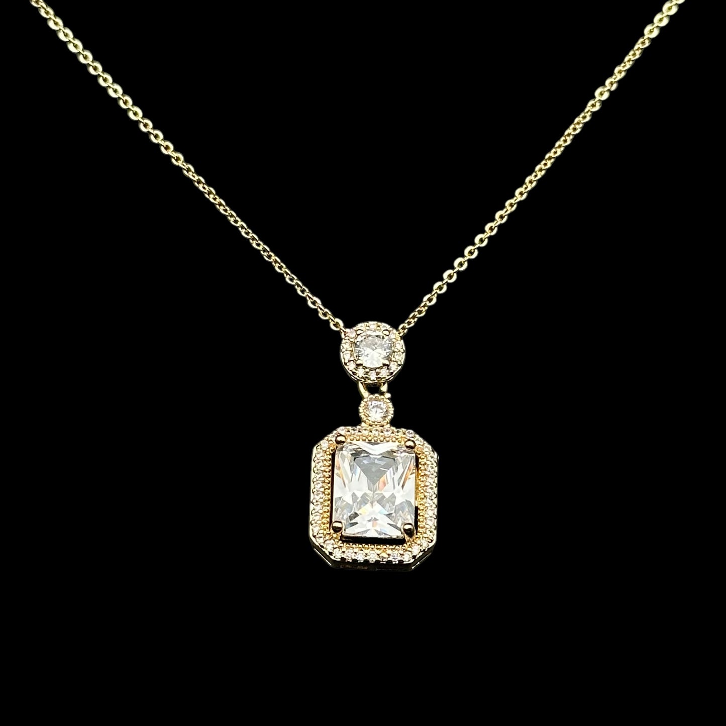 Colier Diamond Placat cu Aur 18K