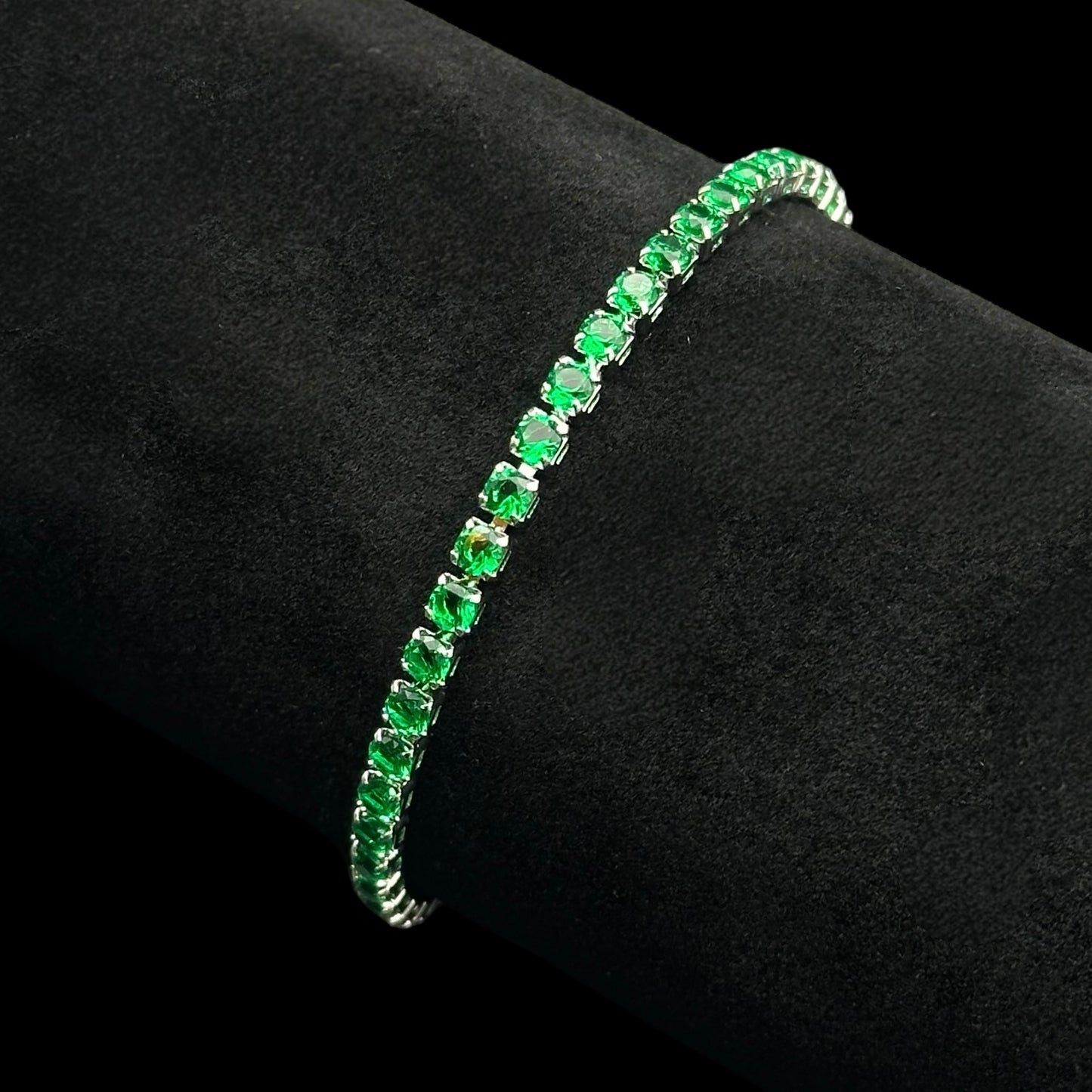 Brățară Tennis 3mm Green