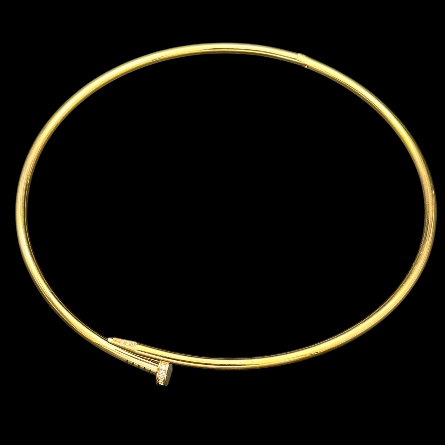 Colier Fix Nail Gold INOX
