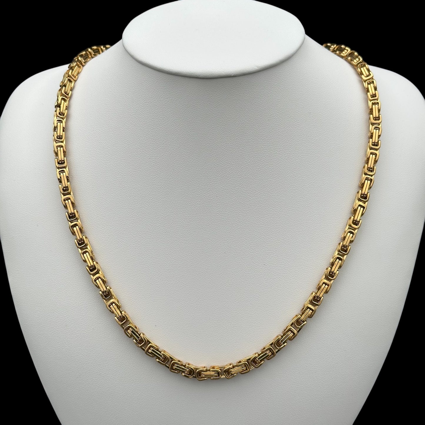 Colier Byzantine Gold INOX