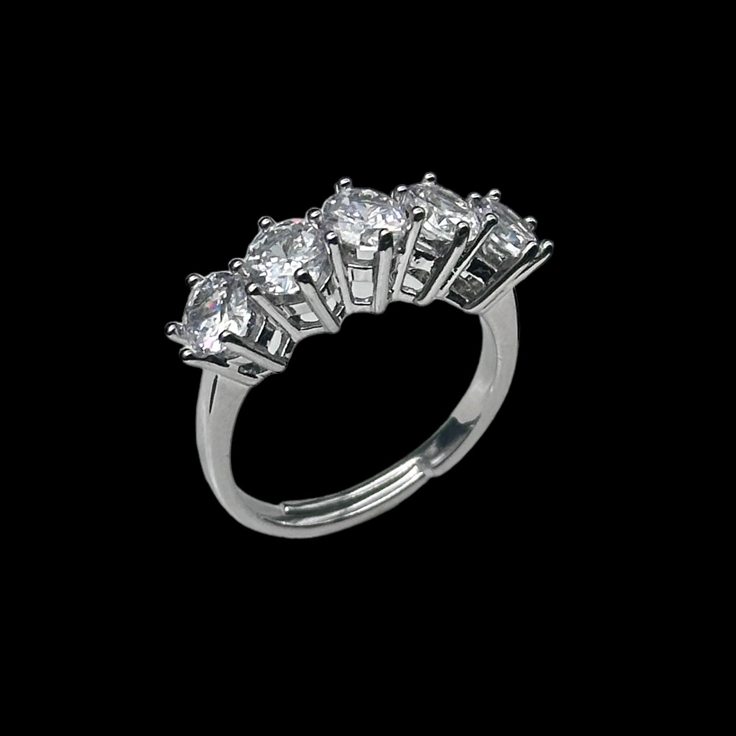 Inel reglabil Fancy Silver