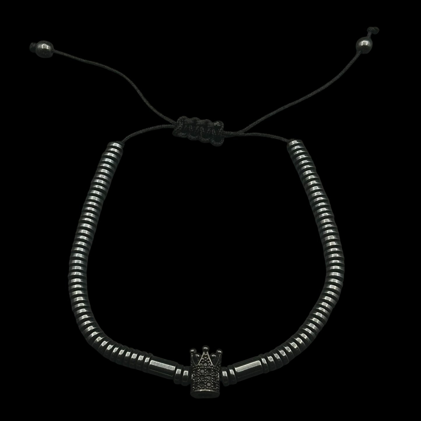 Brățară reglabilă Crown 2 Black