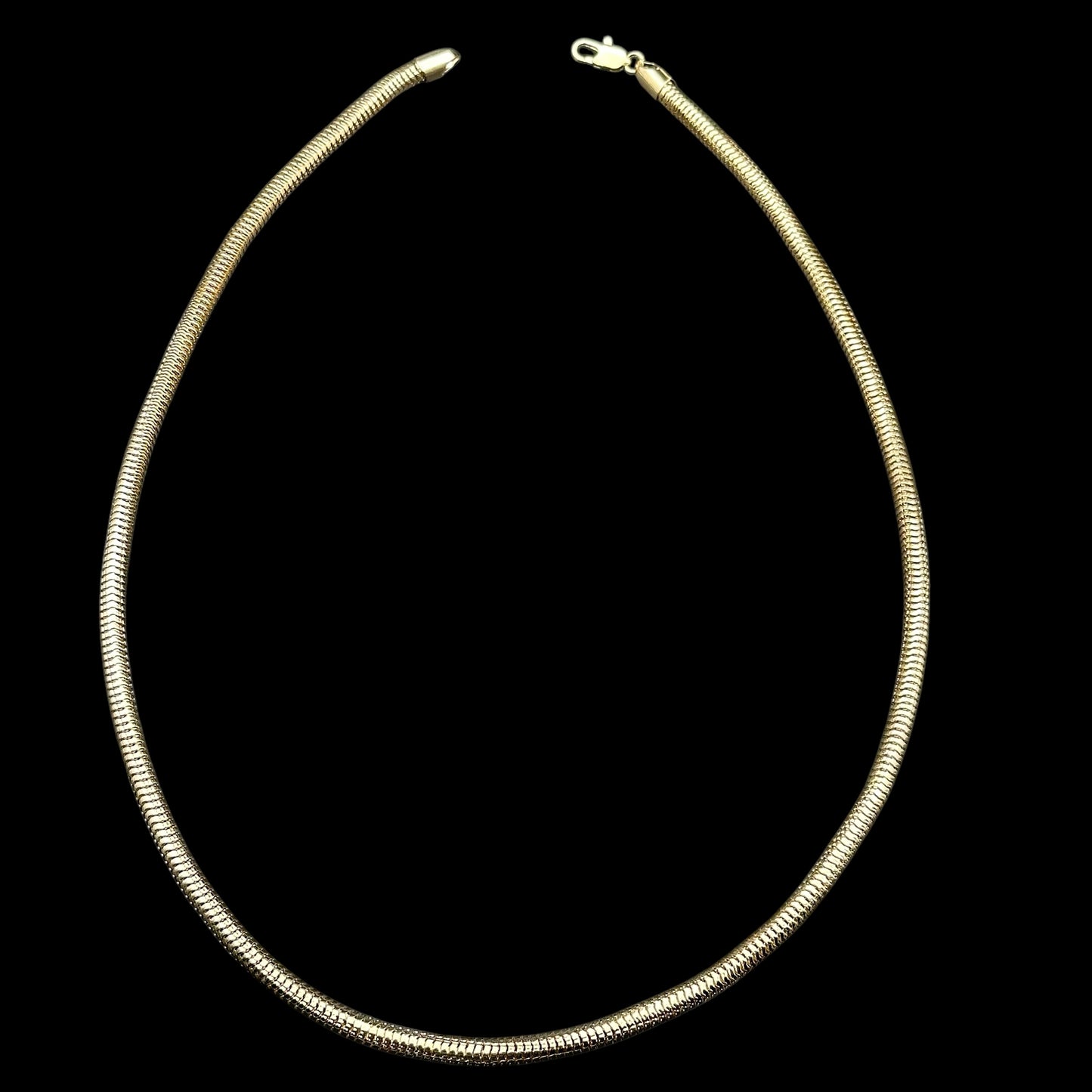 Colier Snake Placat cu Aur 18K