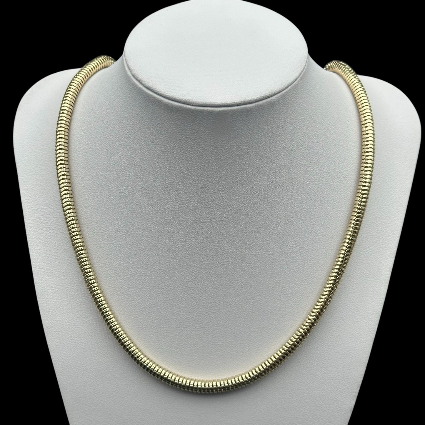 Colier Snake Placat cu Aur 18K