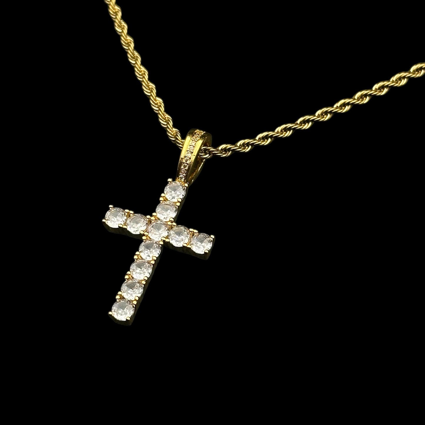 Colier Cross Gold