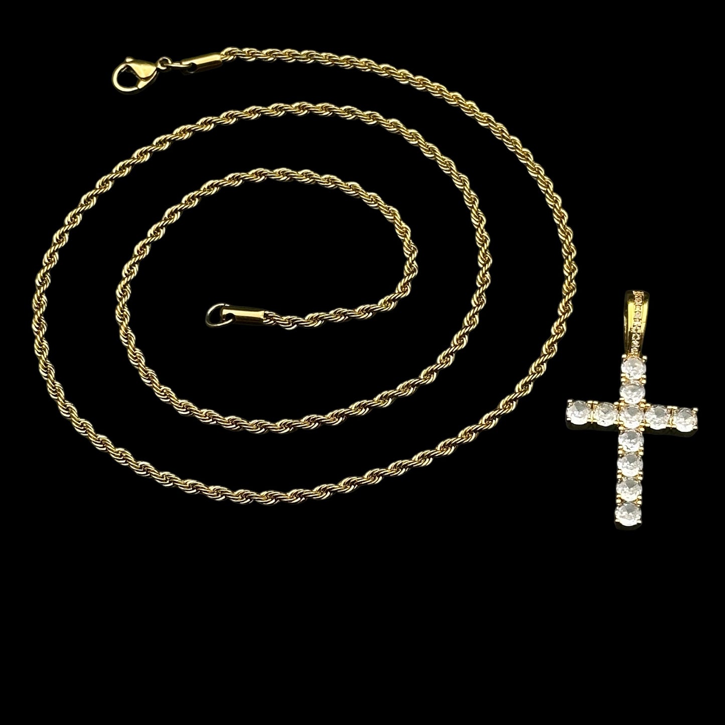 Colier Cross Gold