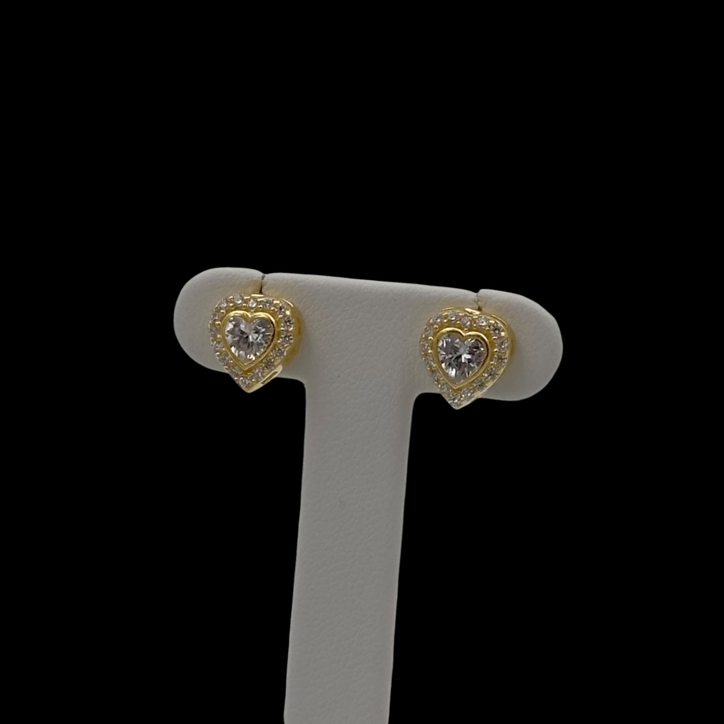 Cercei Affection Argint Placati cu Aur 14K
