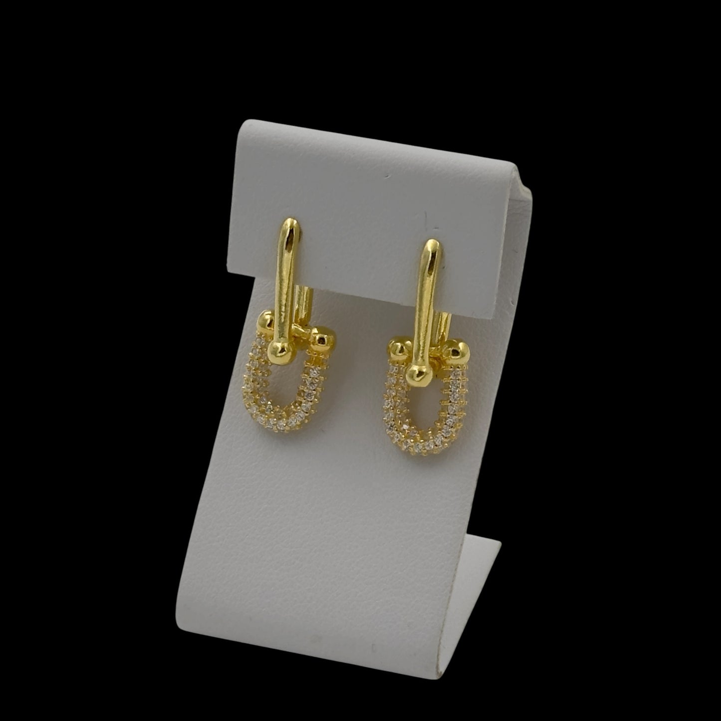 Cercei Legacy Argint Placati cu Aur 14K