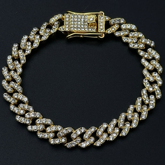 Brățară Cuban 7,5mm Gold