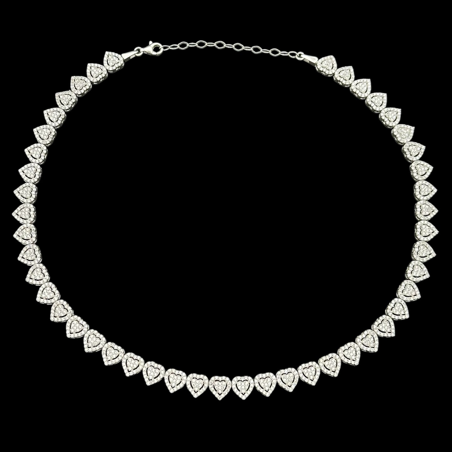 Colier Tennis Affection Argint