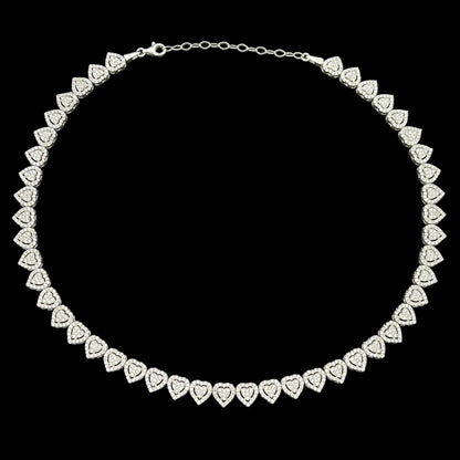 Colier Tennis Affection Argint