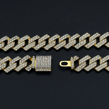 Colier Cuban Special Gold