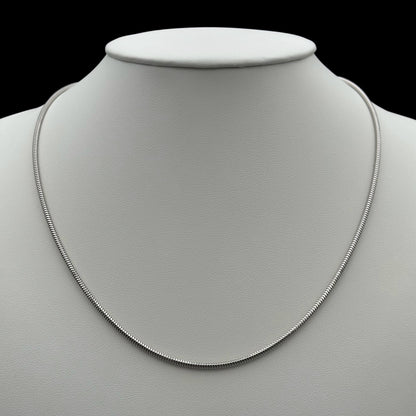 Colier Snake 55cm Argint